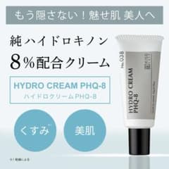 20 KISO 純ハイドロキノン 8％ クリーム ハイドロクリームPHQ-8 KISOCARE / キソ ハイドロクリーム PHQ-8 No.038 20gの公式商品情報