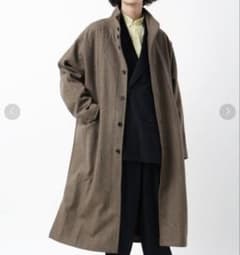 BASISBROEK GREAT ウールスタンドカラーロングコート BASISBROEK GREAT ウールスタンドカラーロングコート - メルカリ