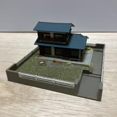 3F ジオラマ 鉄道模型 建物 Nゲージ 住宅 日本家屋 一軒家 庭付き