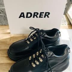 【ADREER】【26.5cm】ハイソールリングダッドスニーカー ブラックのサムネイル