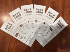 イオンファンタジー　株主優待券6千円分のサムネイル