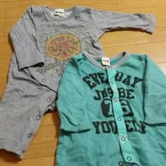 menme様専用　エーアーベー　ロンパース　3枚のサムネイル