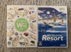 Wii スポーツ リゾート はじめてのWiiゲームソフトのサムネイル