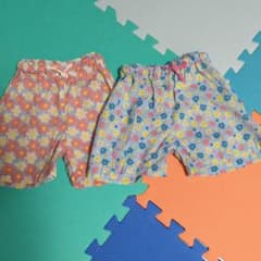 花柄 ズボン ショートパンツのサムネイル