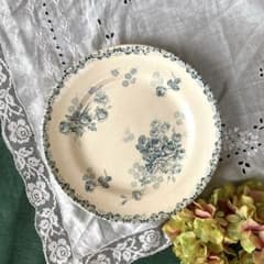 ♪フランスアンティーク HB&Cie Lucie ディナープレート 平皿 薔薇