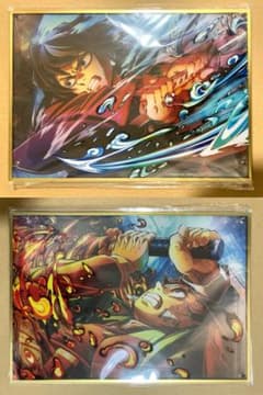鬼滅の刃 竈門炭治郎 冨岡義勇 ビッグレイヤードアクリルパネル(2個
