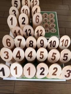 【バラ売り】モルック スキットル［ 3 ］単品・予備 / Mölkky 正規品のサムネイル