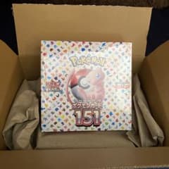 ポケモンカード 151 BOX 【未開封新品】シュリンク付きのサムネイル