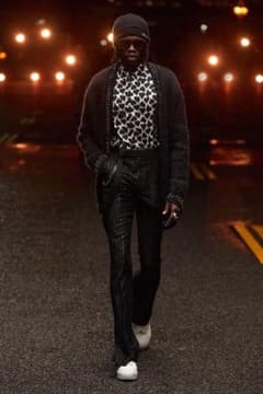AMIRI スタッズ モヘア カーディガン ブラック 定価約25万 - メルカリ