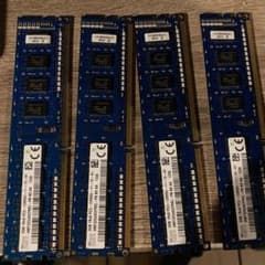 PCメモリ2GB×4枚合計8GB動作確認済み特に問題なしのサムネイル