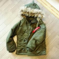 ALPHA N3Bミリタリーダウンのサムネイル