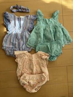 【未使用】GAP ベビー ロンパース セットアップ 6〜12monthのサムネイル