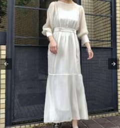 アンジェムワンピース　&g'aime 楊柳シアーワンピース シアードレスのサムネイル