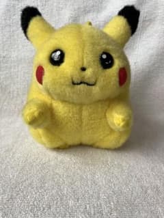ポケモン 初期 ピカチュウ ぬいぐるみ 鳴き笛 15cm TOMY 当時物 - メルカリ