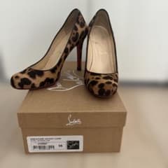 Christian Louboutin ヒョウ柄 ハイヒール 36のサムネイル