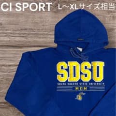 サウスダコタ州立大学 スウェット カレッジロゴ SDSU パーカー 極太アームのサムネイル