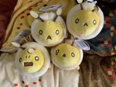 遊ハちのはちさん つながるマスコット ぬいぐるみ 全4種類セット
