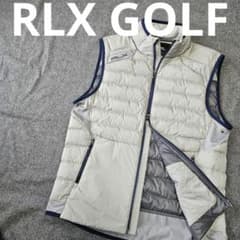 【RLX】立体ロゴネーム×キルティング 軽量中綿ゴルフベストS RLX】立体ロゴネーム×キルティング 軽量中綿ゴルフベストS RLX