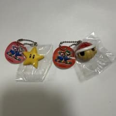 スーパーマリオ マスコットフィギュア　キーホルダー あかこうら　スターのサムネイル
