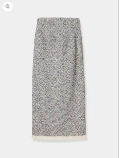 laubeblanc Mix tweed Pencil skirt Sサイズ