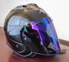 美品Arai VZ-RAMアライジェットヘルメット グラスブラックL59-60のサムネイル