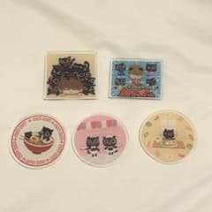 キヨ猫 15周年くじ アクリルバッジ 5種セット - メルカリ