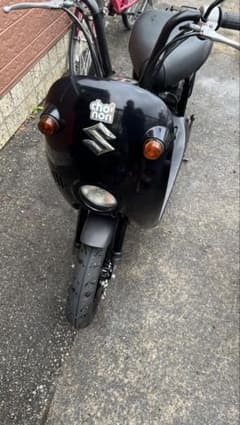 SUZUKI チョイノリ　ブラックのサムネイル