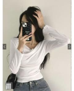 3Wayドレープカシュクールトップス[dk1261] グレイル GRLのサムネイル