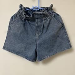 キッズ デニム ショートパンツ 160cmのサムネイル