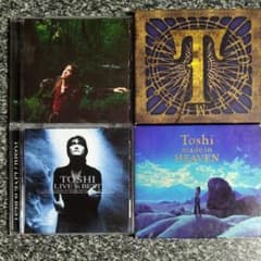X JAPAN toshi CD4枚セットのサムネイル