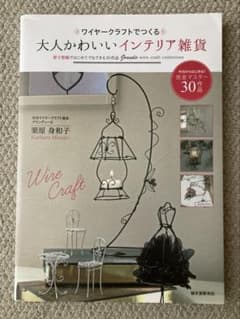 ワイヤークラフトでつくる 大人かわいいインテリア雑貨 原寸型紙ではじめてでもで…のサムネイル