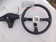 ニッサン スポーツ系 車両から外した MOMO ステアリングのサムネイル