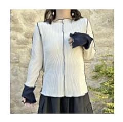 しまむら　たいよう　切り替えプリーツPO　タグ付き新品　MPのサムネイル