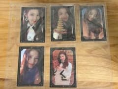 TWICE The year of Yes サナ トレカ 5枚セットのサムネイル