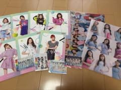 NiziU ローソン コラボ クリアファイル ノート セットのサムネイル