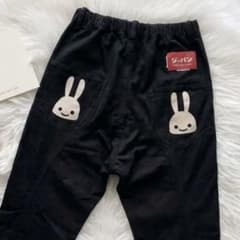 完売品 CUNE 23ss ウサギがいる DDDC裏毛サルエルパンツ キューン CUNE サルエルパンツ デニム 魔人 うさぎ2連 デカロゴ 古着