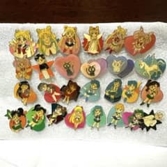 美少女戦士セーラームーン 平成レトロ ピンズ ピンバッジ まとめ売り
