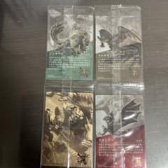 モンスターハンター 20周年記念 カード 4種セットのサムネイル
