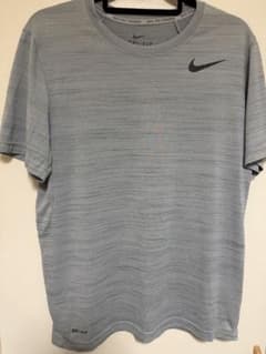 【L】Nike DRI-FIT グレー Tシャツ メンズのサムネイル