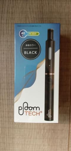 値下げしました　新品未開封　プルームテック プラス スターターキット ブラックのサムネイル