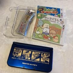 3DSL L本体（附属のタッチペンなし）&ソフト8本 カセット まとめ売りのサムネイル