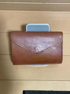 【新品】TIDEWAY 姫路レザー ヌメ革　二つ折り財布　日本製のサムネイル