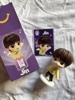 [해외 한정·미개봉] BTS 맥도날드 콜라보레이션 피규어 JIN 태국