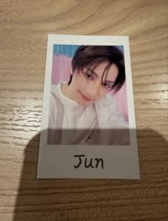 ジュン　SEVENTEEN　JUN　トレカ　セブチ　エッジコン　チェキ SEVENTEEN セブチ インスタントフォト チェキ JUN ジュン - メルカリ