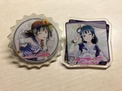 러브라이브 선샤인 Aqours 아크릴 배지 쓰시마 요시코 세트