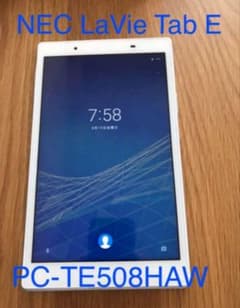 NEC LaVie Tab E PC-TE508HAW ホワイトのサムネイル