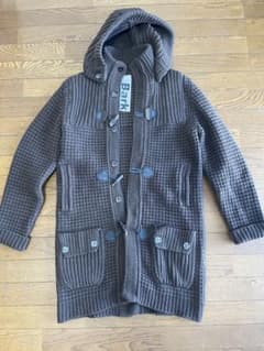 Bark navy duffle coat ブラウン　ダッフルコートのサムネイル