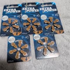 EXTRA POWER 補聴器用空気電池 312 6パック×7セットのサムネイル