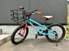 【札幌市受渡し希望】ヨツバサイクル　18インチ　ラムネブルー　室内保管 札幌市受渡し希望】ヨツバサイクル 18インチ ラムネブルー 室内保管
