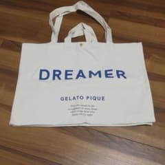 美品　ジェラートピケ トートバッグ大のサムネイル